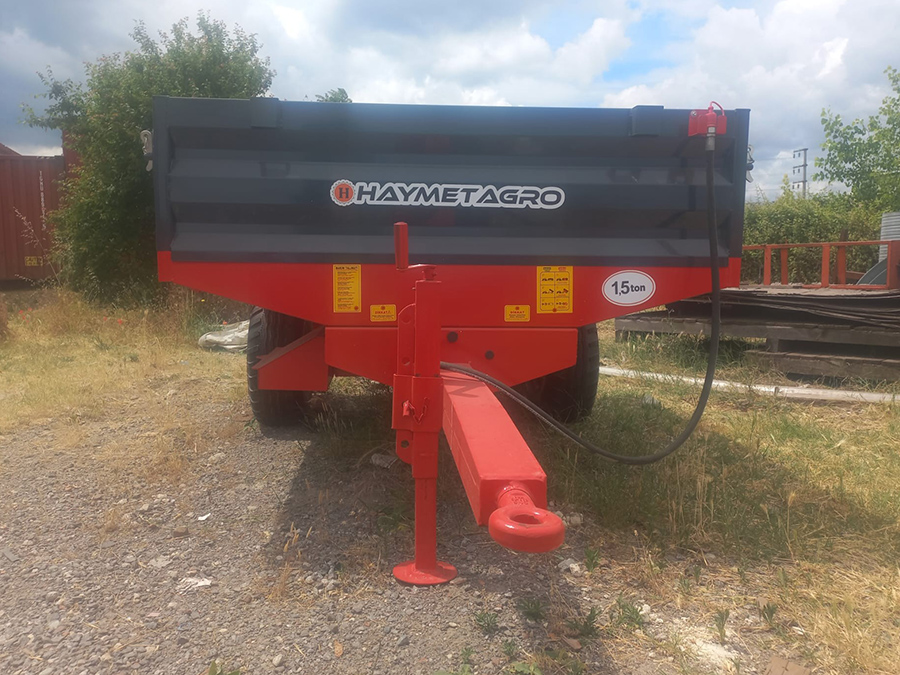 Tek Dingilli Römork - 1,5 Ton